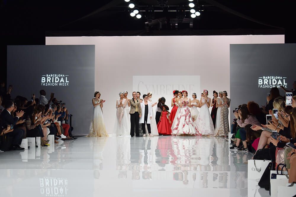 40 HOCHZEITde Ratgeber Aktuelles Barcelona Bridal Fashion Week modeshow cymberline DSC 0730 2018 05