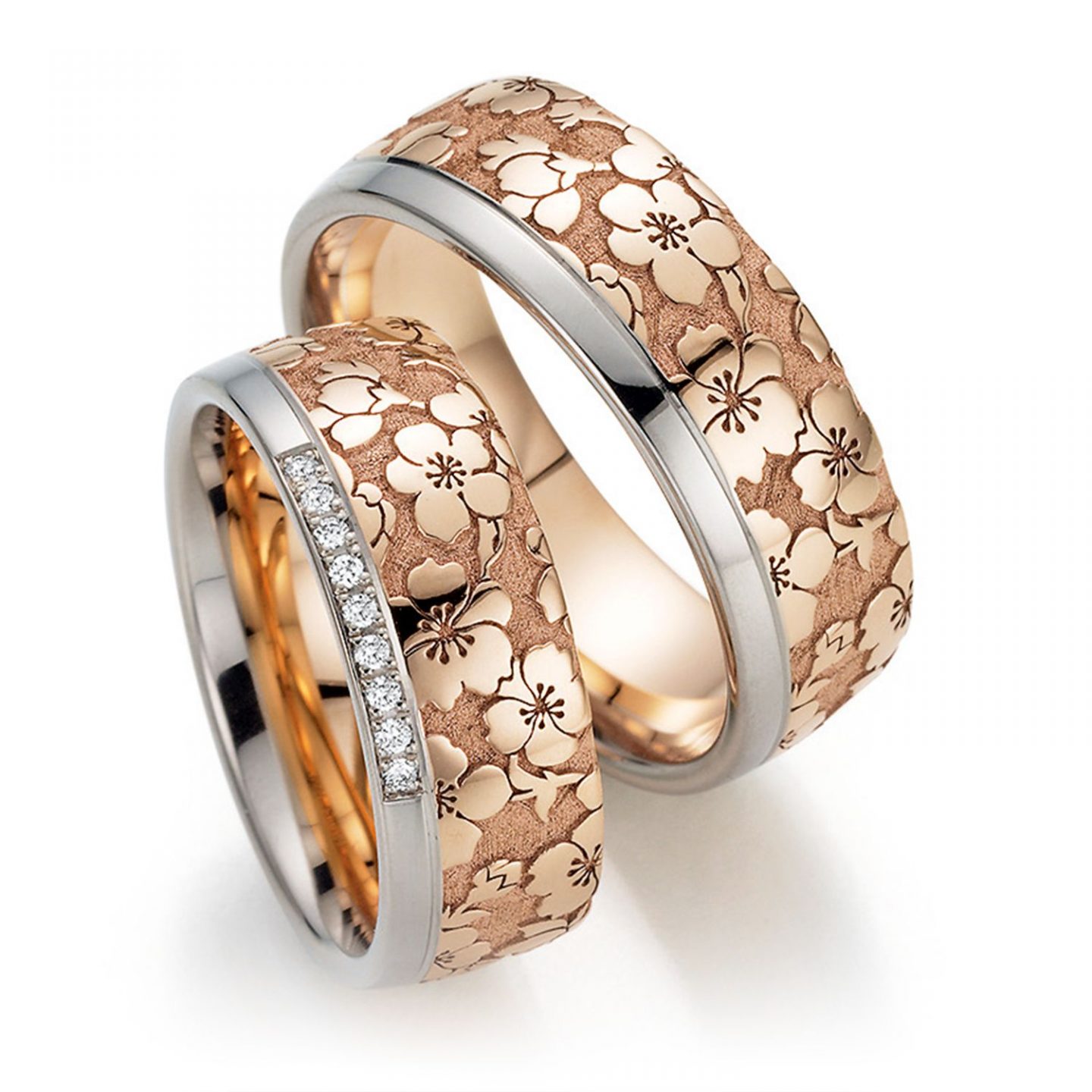 132 Fischer Kollektion 2018 FischerTrauringe Flora 38 0764620 075 Kirschbluete