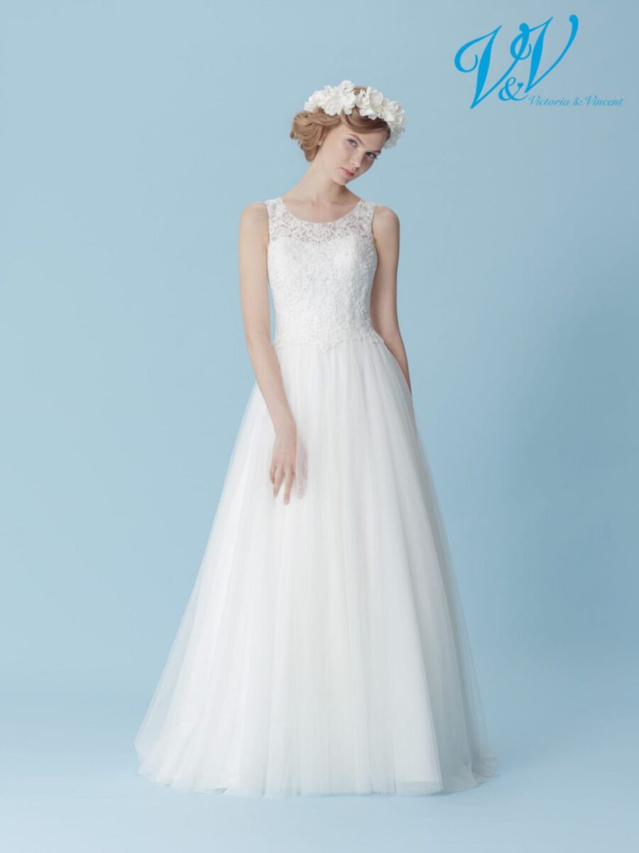 201 Victoria Vincent Brautmoden Brautkleider Kollektion 2018 V7055 Hanna