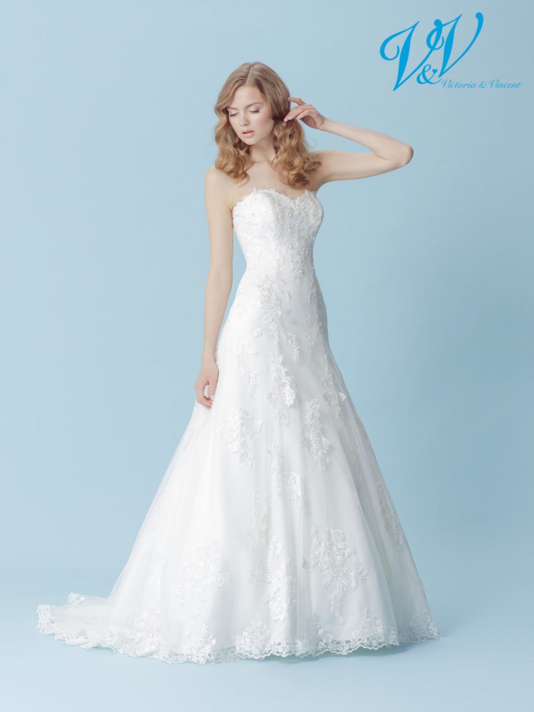 216 Victoria Vincent Brautmoden Brautkleider Kollektion 2018 V7062 Holly