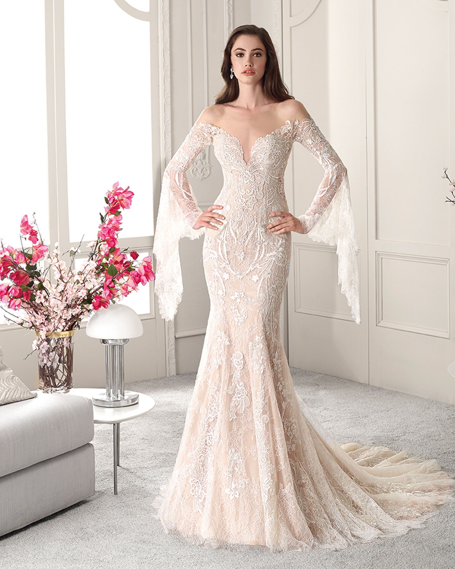 110 Demetrios Brautmoden Brautkleid Kollektion 2019 Demetrios Collection 823