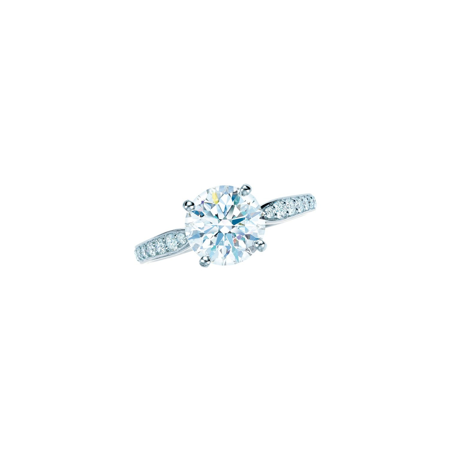 1101 Tiffany Diamantschmuck Kollektion 2018 Verlobungsring Tiffany Harmony Diamond Ring