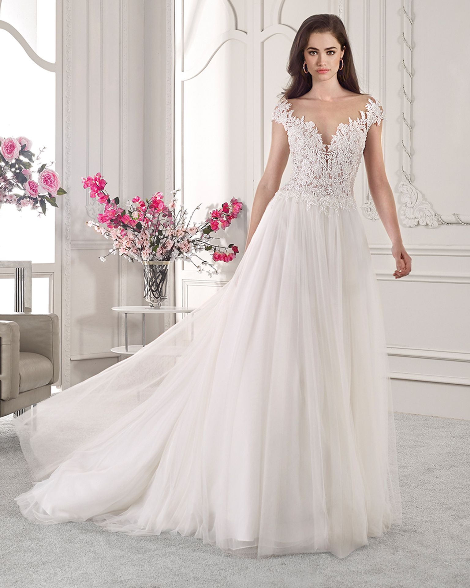 113 Demetrios Brautmoden Brautkleid Kollektion 2019 Demetrios Collection 827 2