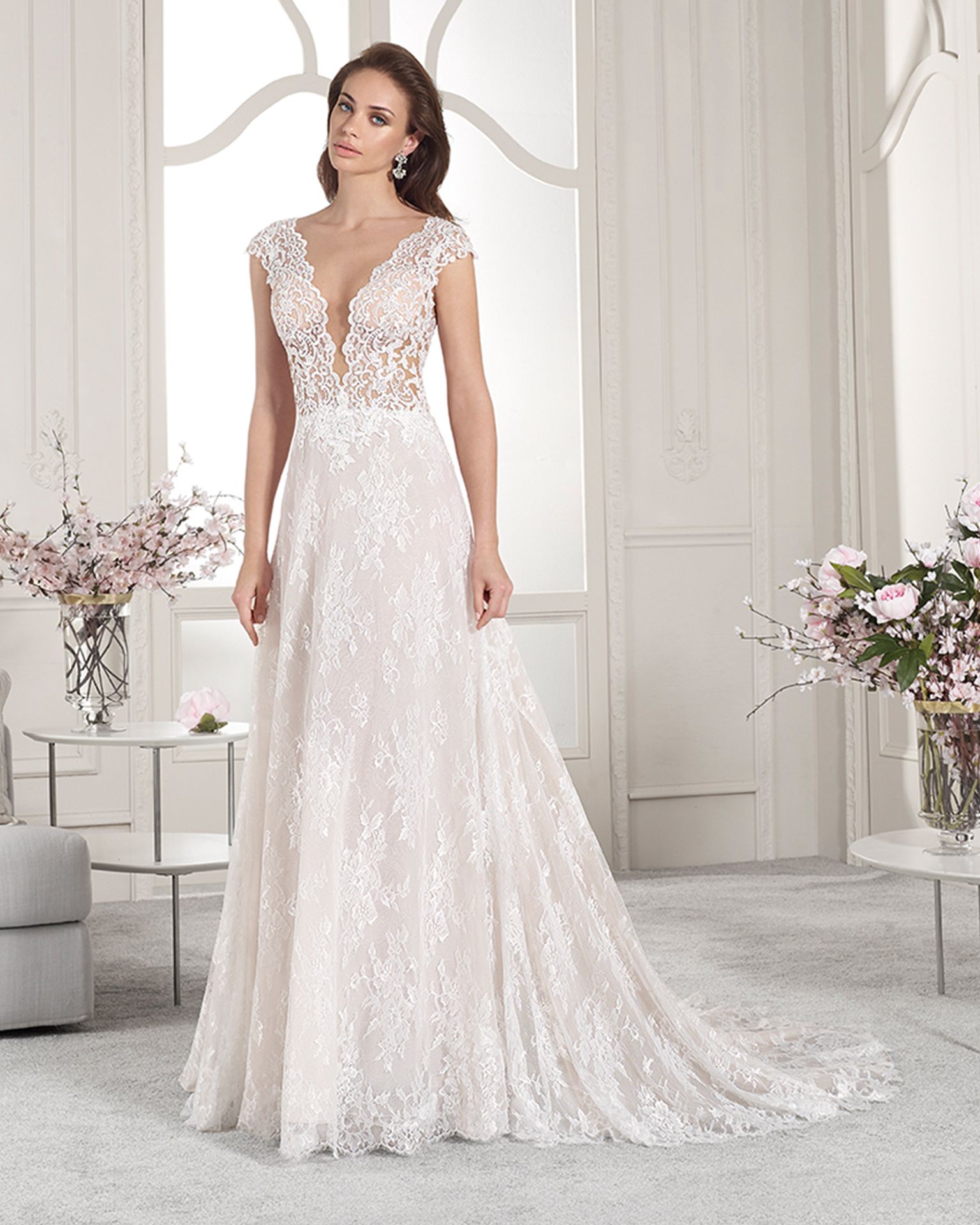 116 Demetrios Brautmoden Brautkleid Kollektion 2019 Demetrios Collection 853