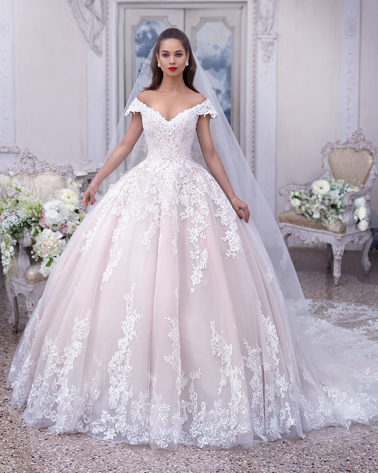 303 Demetrios Brautmoden Brautkleid Kollektion 2019 Platinum by Demetrios Odette DP377