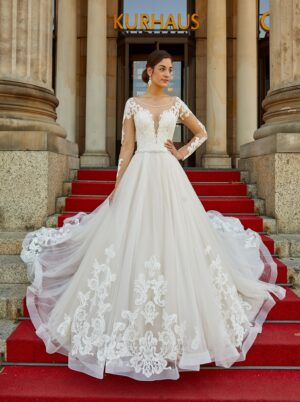 213 Euro Mode Donner Brautmoden Brautkleider Kollektion 2019 Novabella 30312 73805NB 1
