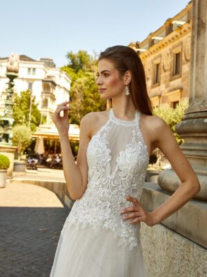 240 Euro Mode Donner Brautmoden Brautkleider Kollektion 2019 Novabella 30325 81102NB 3