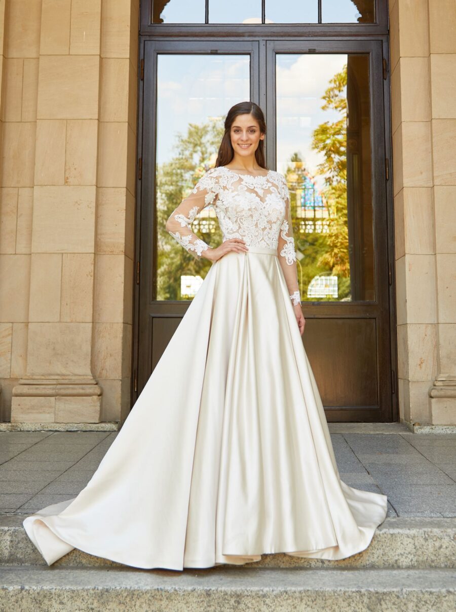 301 Euro Mode Donner Brautmoden Brautkleider Kollektion 2019 De Luxe Lisa Donetti 50201 GE1801