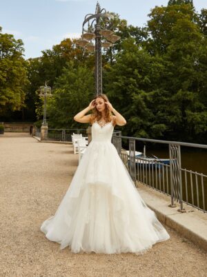 3301 Euro Mode Donner Brautmoden Brautkleider Kollektion 2019 De Luxe Lisa Donetti 50206 GE1808