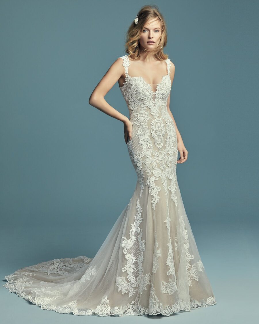 001 Maggie Sottero Brautmode Brautkleid Kollektion 2018 Maggie Sottero Abbie 8MC739 Main
