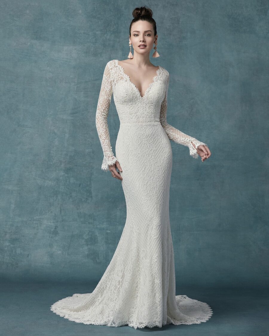 012 Maggie Sottero Brautmode Brautkleid Kollektion 2019 Maggie Sottero Antonia 9MW021 Main