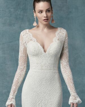 015 Maggie Sottero Brautmode Brautkleid Kollektion 2019 Maggie Sottero Antonia 9MW021 Alt2