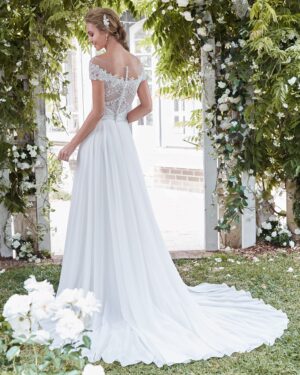 022 Rebecca Ingram Brautmode Brautkleid Kollektion 2017 Rebecca Ingram Beatrice 7RC890 Back