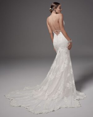 024 Sottero and Midgley Brautmode Brautkleid Kollektion 2017 Sottero and Midgley Bristol 7SC370 Back