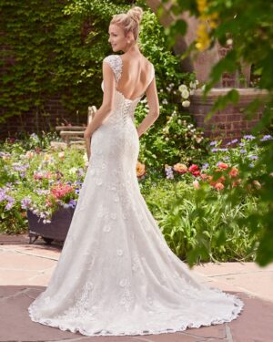 029 Rebecca Ingram Brautmode Brautkleid Kollektion 2017 Rebecca Ingram Brenda 7RS303 Back