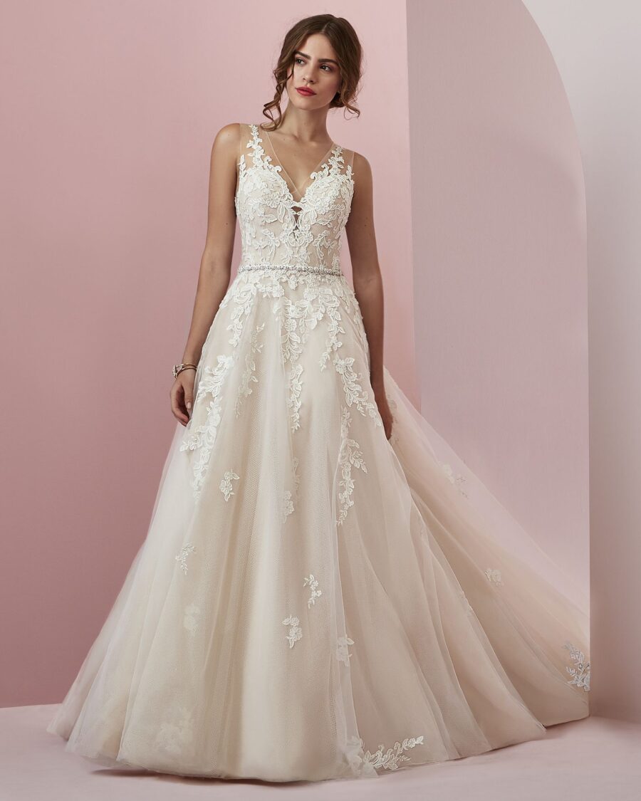 033 Rebecca Ingram Brautmode Brautkleid Kollektion 2018 Rebecca Ingram Camille 8RC691 Alt3