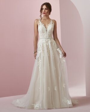 035 Rebecca Ingram Brautmode Brautkleid Kollektion 2018 Rebecca Ingram Camille 8RC691 Alt4