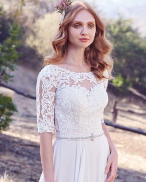 039 Maggie Sottero Brautmode Brautkleid Kollektion 2017 Maggie Sottero Darcy 7MS983 Alt1