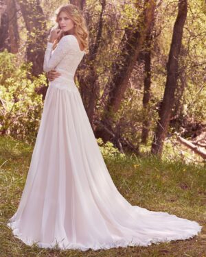 041 Maggie Sottero Brautmode Brautkleid Kollektion 2017 Maggie Sottero Deirdre Marie 7MW366 Back