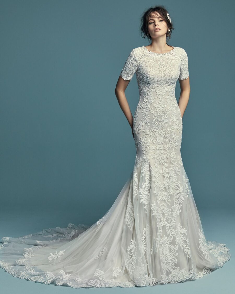 043 Maggie Sottero Brautmode Brautkleid Kollektion 2018 Maggie Sottero Della Marie 8MC753 Main