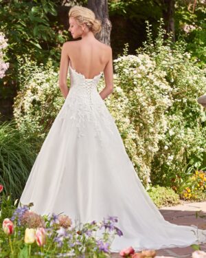 052 Rebecca Ingram Brautmode Brautkleid Kollektion 2017 Rebecca Ingram Darlene 7RS300 Back2