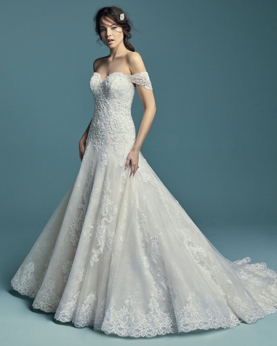 058 Maggie Sottero Brautmode Brautkleid Kollektion 2018 Maggie Sottero Gail 8MT733 Main