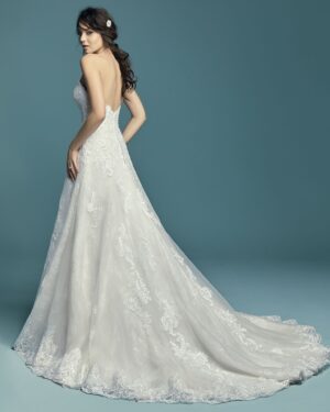 059 Maggie Sottero Brautmode Brautkleid Kollektion 2018 Maggie Sottero Gail 8MT733 Back