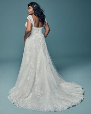 062 Maggie Sottero Brautmode Brautkleid Kollektion 2018 Maggie Sottero Gail 8MT733 Curve Back