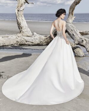 067 Sottero and Midgley Brautmode Brautkleid Kollektion 2018 Sottero and Midgley Phoenix 8SS785 Back