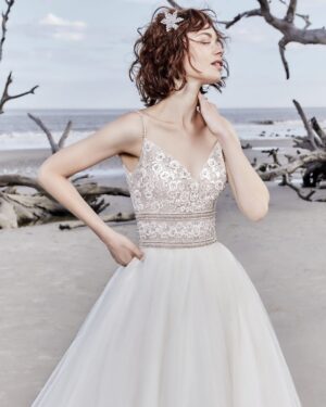 071 Sottero and Midgley Brautmode Brautkleid Kollektion 2018 Sottero and Midgley Saylor Rose 8SW758 Alt1