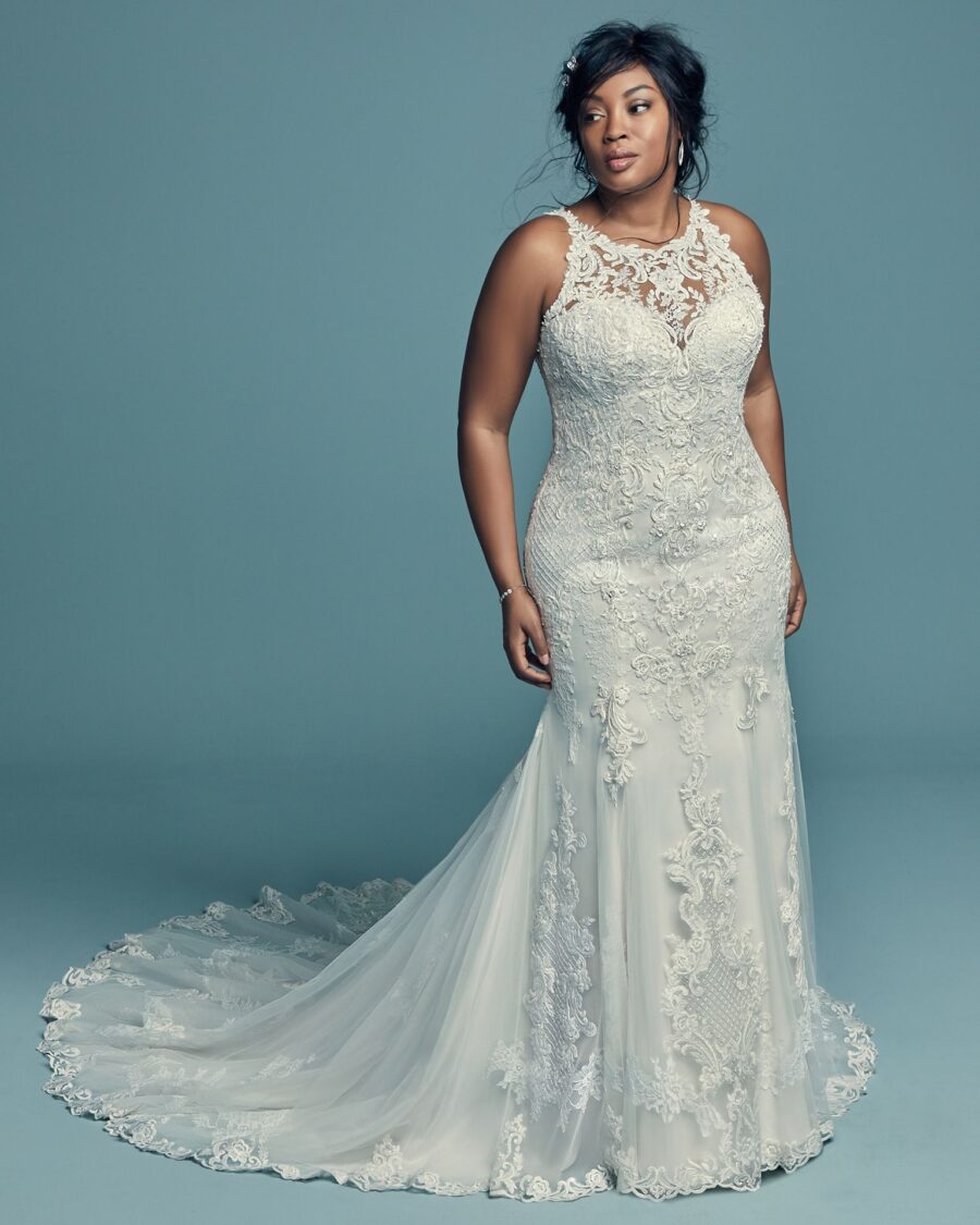 073 Maggie Sottero Brautmode Brautkleid Kollektion 2018 Maggie Sottero Kendall Lynette 8MC749AC Curve Main