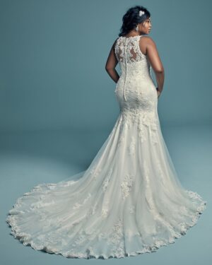 074 Maggie Sottero Brautmode Brautkleid Kollektion 2018 Maggie Sottero Kendall Lynette 8MC749AC Curve Back