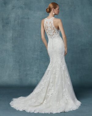 077 Maggie Sottero Brautmode Brautkleid Kollektion 2019 Maggie Sottero Liberty 9MT111 Back