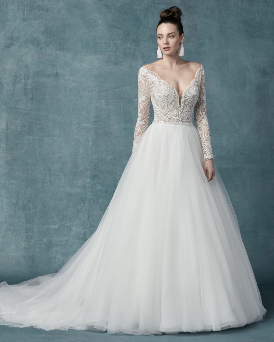 080 Maggie Sottero Brautmode Brautkleid Kollektion 2019 Maggie Sottero Mallory Dawn 9MS114 Main