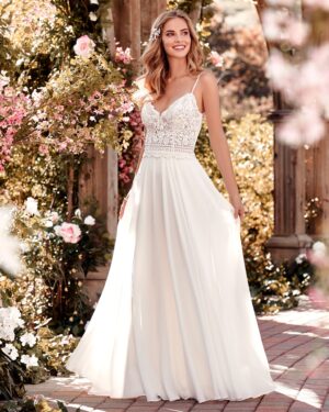 081 Rebecca Ingram Brautmode Brautkleid Kollektion 2018 Rebecca Ingram Juniper 8RN454 Alt1