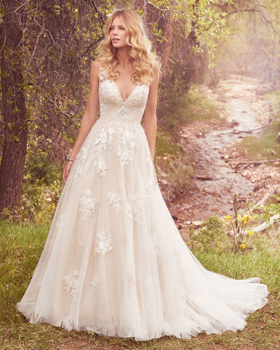 089 Maggie Sottero Brautmode Brautkleid Kollektion 2017 Maggie Sottero Meryl 7MS339 Main