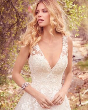 091 Maggie Sottero Brautmode Brautkleid Kollektion 2017 Maggie Sottero Meryl 7MS339 Alt1