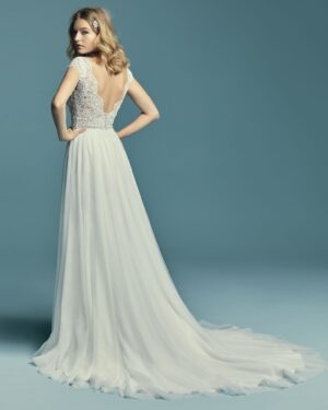 093 Maggie Sottero Brautmode Brautkleid Kollektion 2018 Maggie Sottero Monarch 8MS751 Back