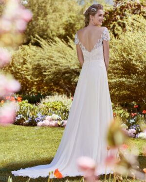 099 Rebecca Ingram Brautmode Brautkleid Kollektion 2018 Rebecca Ingram Mercy 8RT467 Back