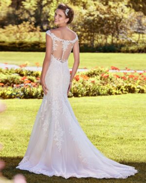 103 Rebecca Ingram Brautmode Brautkleid Kollektion 2018 Rebecca Ingram Nancy 8RS539 Back
