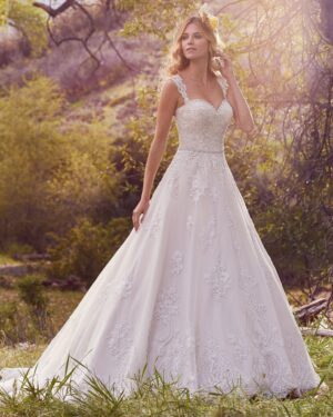 112 Maggie Sottero Brautmode Brautkleid Kollektion 2017 Maggie Sottero Reba 7MS335 Alt1
