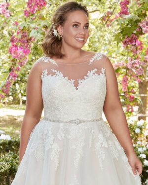 116 Rebecca Ingram Brautmode Brautkleid Kollektion 2017 Rebecca Ingram Olivia 7RS290 Plus Alt1