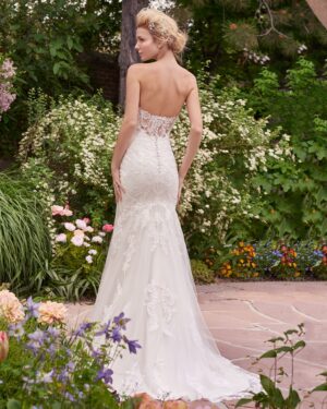 121 Rebecca Ingram Brautmode Brautkleid Kollektion 2017 Rebecca Ingram Sandra 7RW293 Back