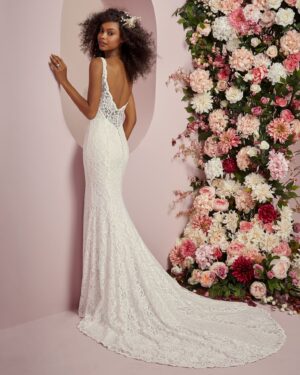 130 Rebecca Ingram Brautmode Brautkleid Kollektion 2018 Rebecca Ingram Tina 8RW706 Back2