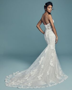 134 Maggie Sottero Brautmode Brautkleid Kollektion 2018 Maggie Sottero Tuscany Lynette 8MS794MC Back