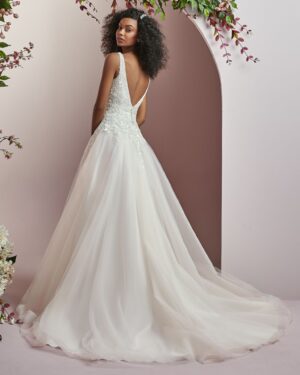 135 Rebecca Ingram Brautmode Brautkleid Kollektion 2018 Rebecca Ingram Wynona 8RN725 Back