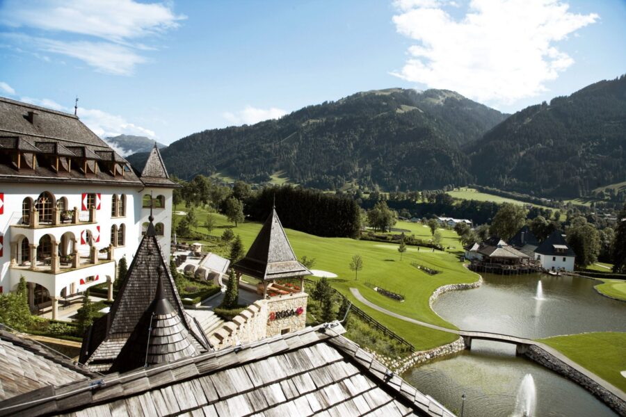 10 01 A ROSA Hotels Hochzeitslocation Wellnesshotel 2019 Facade A ROSA Kitzbuehel