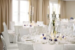 12 03 A ROSA Hotels Hochzeitslocation Wellnesshotel 2019 Bankett A ROSA Sylt