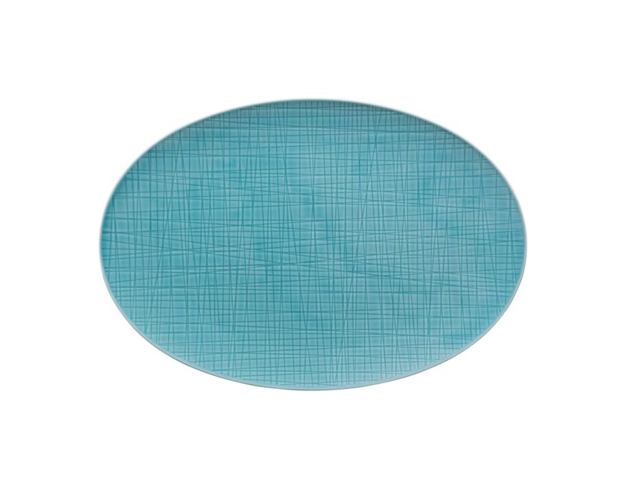 66 07 Rosenthal Hochzeitsgeschenke 2018 Mesh Aqua Platte 34cm