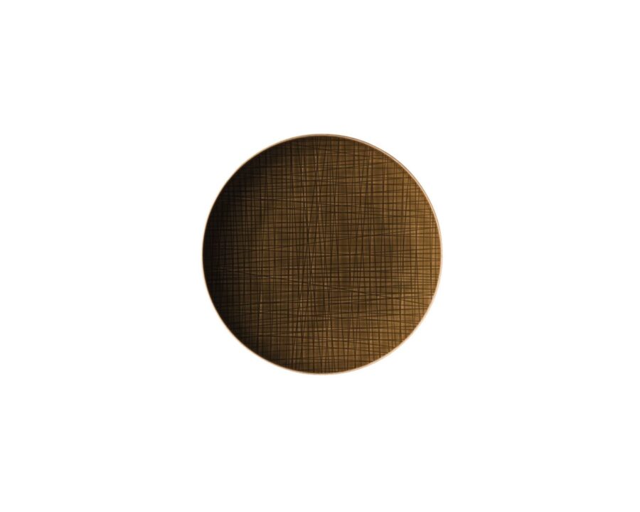 66 18 Rosenthal Hochzeitsgeschenke 2018 Mesh Walnut Teller 27cm flach